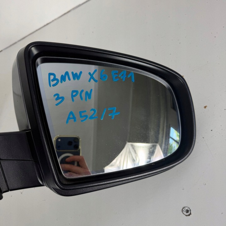 фото №13, Електричні дзеркало праве bmw x6 e71 oem номер оригінал 3pin a52/7 uk комплектні