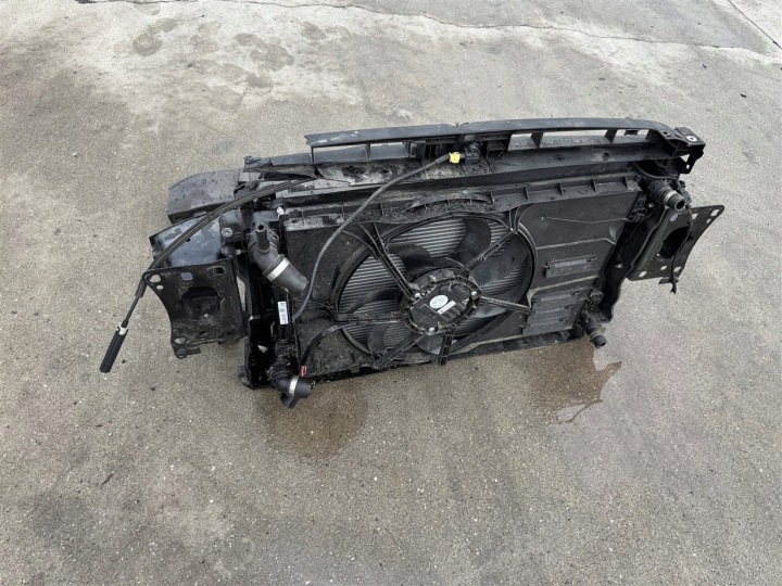 фото №7, Передня панель радіатор балка бампера 2.0 tdi автомат dsg vw golf 7 vii рестайлінг