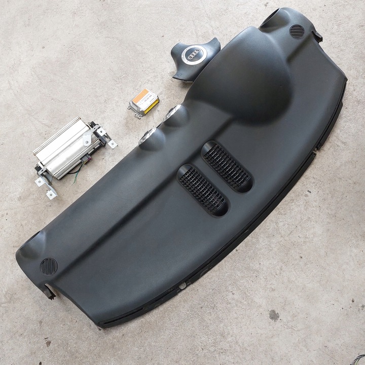 фото №7, Audi tt 8n панель роздавальна капот + подушки пасажира водія модуль