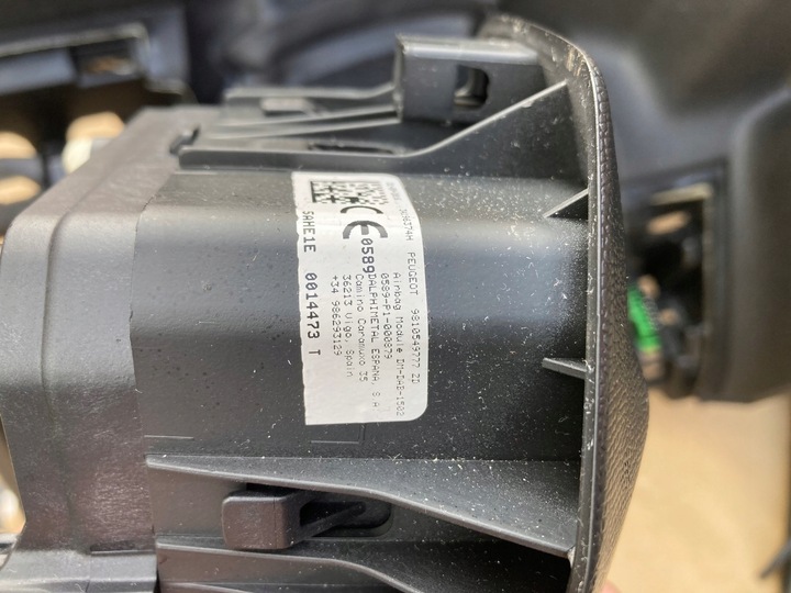 фото №14, Консоль панель подушки ремни натяжители ремней peugeot 3008 5008 ii 2017r комплект