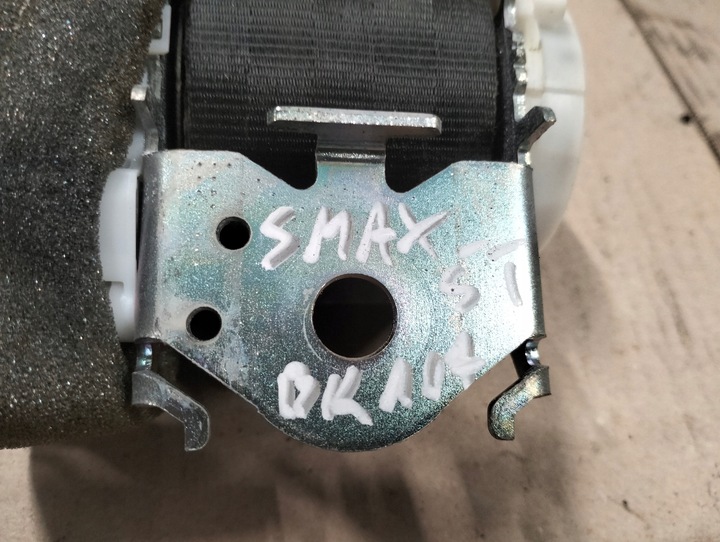 фото №5, Pas безпеки середній зад даховий ford smax рестайлінг a611b68-e