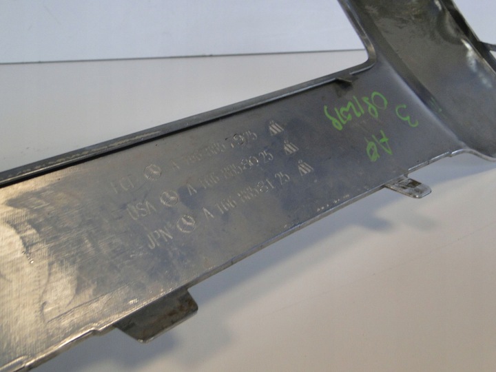 фото №14, Mercedes ml w166 166 накладка хром na бампер