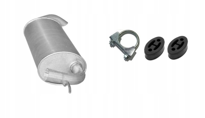 фото №9, Глушитель plociennik tl. конечный land rover freelander 2.0 di td 2555mm 97-00