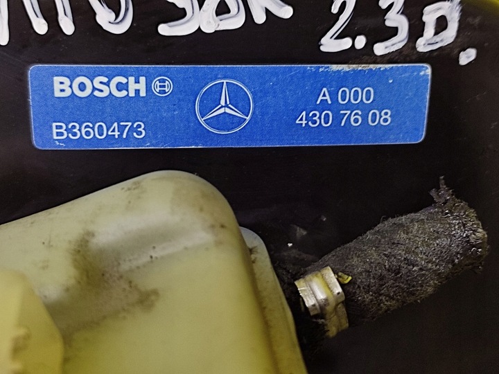 фото №5, Mercedes vito 2.3 d усилитель насос тормозная a0004307608
