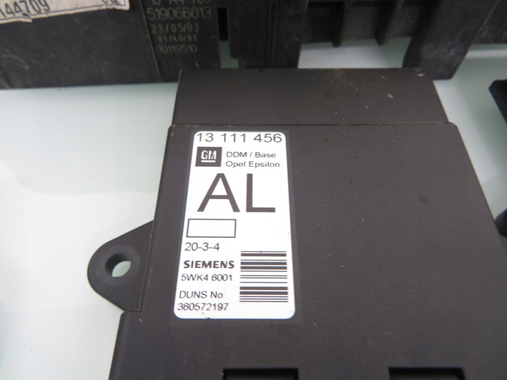 фото №7, Замок зажигания блок управления opel signum 1.8 z18xe 55352666 13132473 24443147