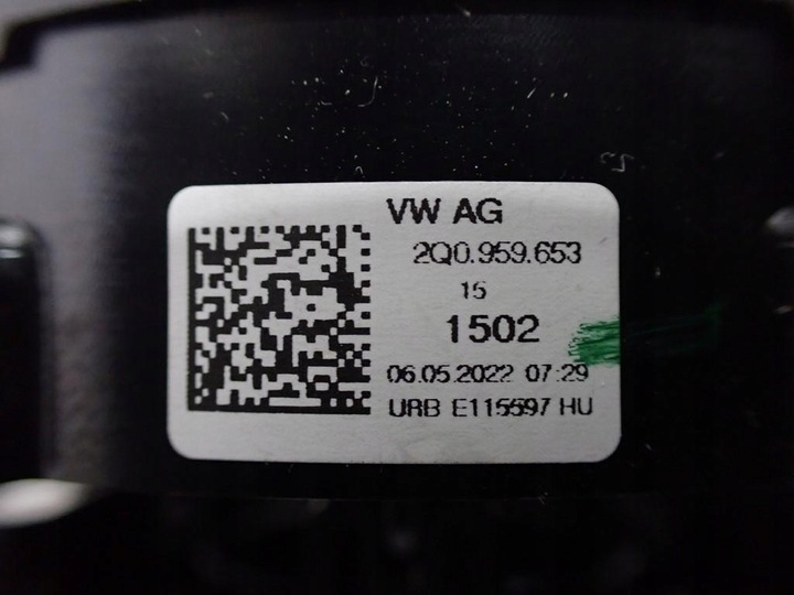 фото №10, Кермовий/підкермовий перемикач стрічка комбінований 2q0959653 vw taigo 23r