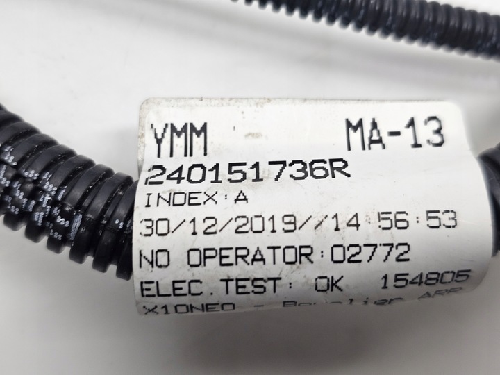 фото №6, Джгут установка бампера зад pdc renault zoe ii рестайлінг #5687