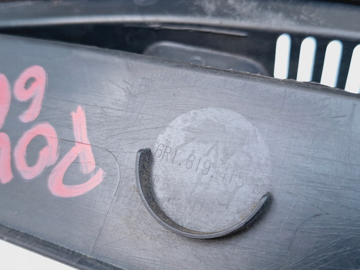 фото №10, Панель під лобовим склом комплектні vw polo v 5 6r0 2009-2013 6r1819415b