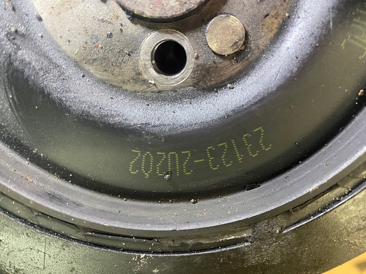 фото №7, Колесо ременное вала kia hyundai 1.6 crdi d4fe 23123-2u202 19-23