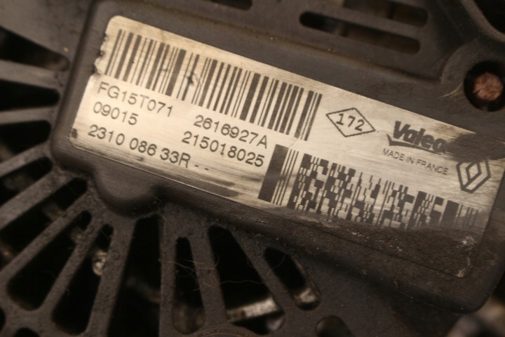 фото №9, Генератор 231008633r renault trafic iii vivaro b 1.6 dci