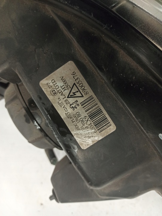 фото №6, Peugeot 607 лампа фара лівий перед ксенон 9641959080 89005376