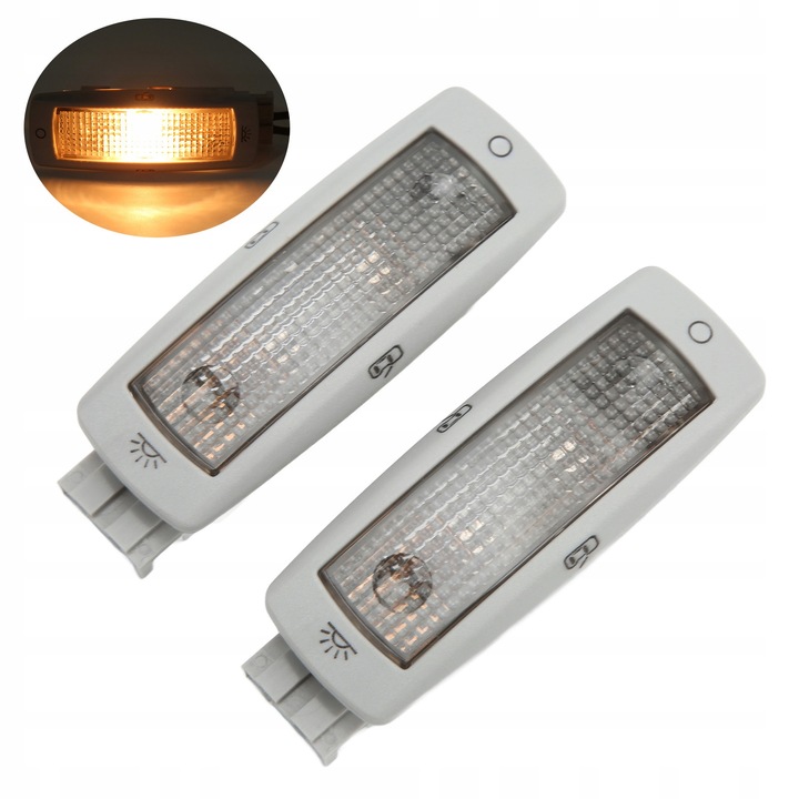 фото №10, 2 szt. задние свет kopułkowe do чтения 3b0947291 серый корпус