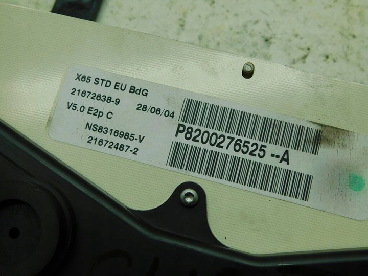 фото №6, Renault clio ii 1.2 спідометр  прилади p82000276525