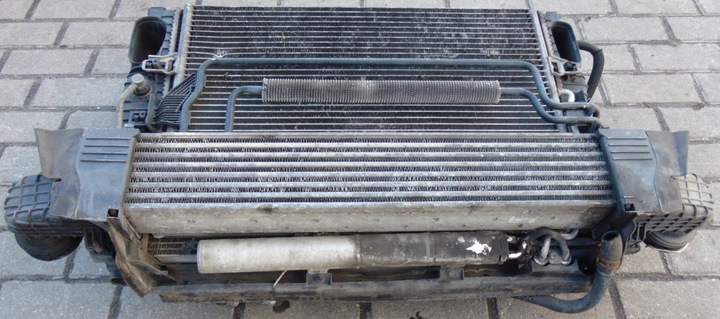 фото №9, Радіаторів води кондиціонера вентилятор kpl mercedes e клас w211 3.0cdi v6