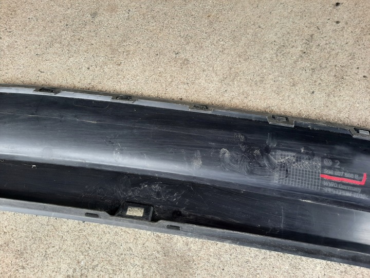 фото №9, Volkswagen golf vii спойлер накладка бампера заднего зад 5g6807568b