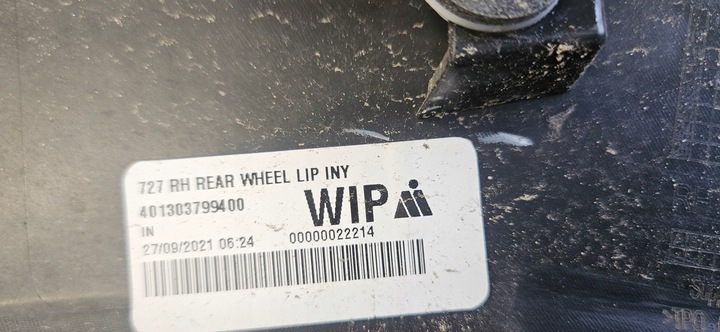 фото №14, Планка na крыло ford mustang mach e правые зад правая задняя ij8b-r286d02