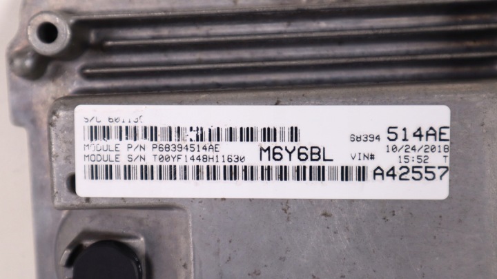 фото №5, Jeep compass ii 2.0 mtj 17- компютер двигуна p68394514ae