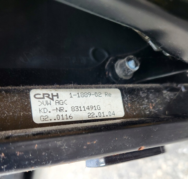 фото №14, Правый сиденье с подогревом модуль застёжка подушка безопасности подушка vw golf v 1k оригинальный номер eu