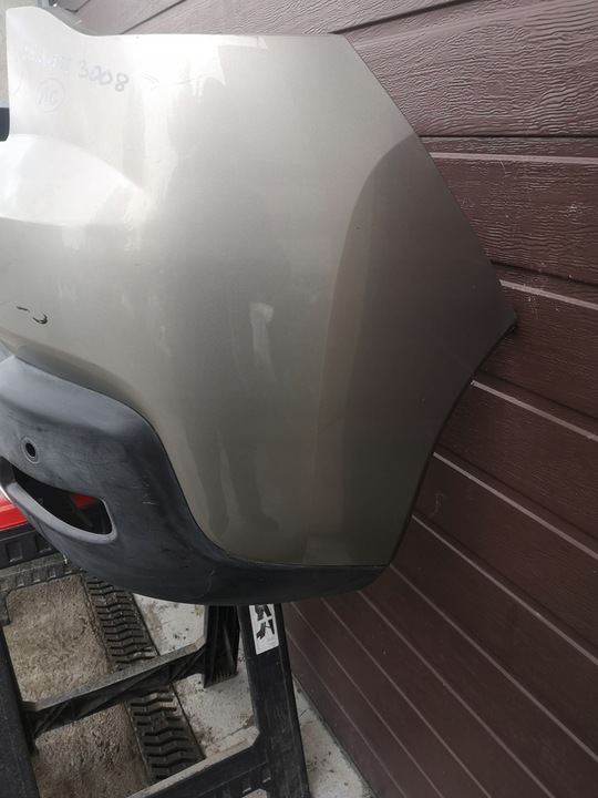 фото №13, Бампер задній peugeot 3008 i колір evgc роки 09-12 pod датчики pdc