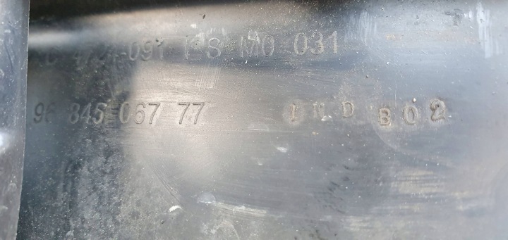 фото №13, Citroen c4 i рестайлинг бампер перед передний 9684506777