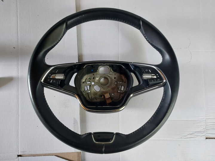 фото №1, Руль мультифункция кожа 5e3419093a fabia iv octavia superb