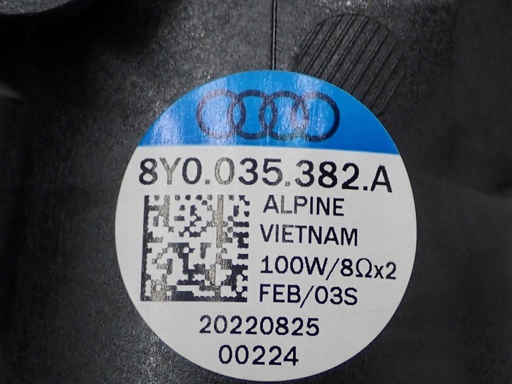 фото №16, Динамік підсилювач оригінал harman 8y0035465a 83a035415b audi a3 8y 23r