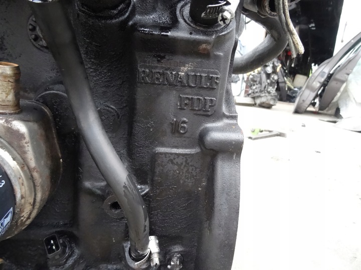 фото №9, Scenic i 1.9dci 00' рестайлинг двигатель голый стойка fdp f8t