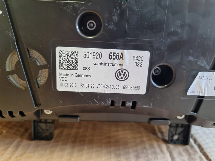 фото №5, Vw golf 7 vii gti 2.0 tsi спидометр приборы