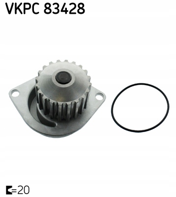 фото №16, Skf водяной насос peugeot 206 saxo ax citroen xsara