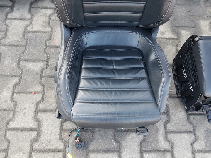 фото №6, Vw scirocco iii 08-14r сидіння шкіряні диван