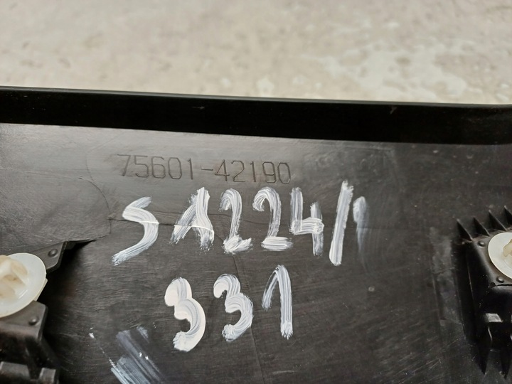 фото №8, Toyota bz4x 21- планка крыльев правые перед 7560142190