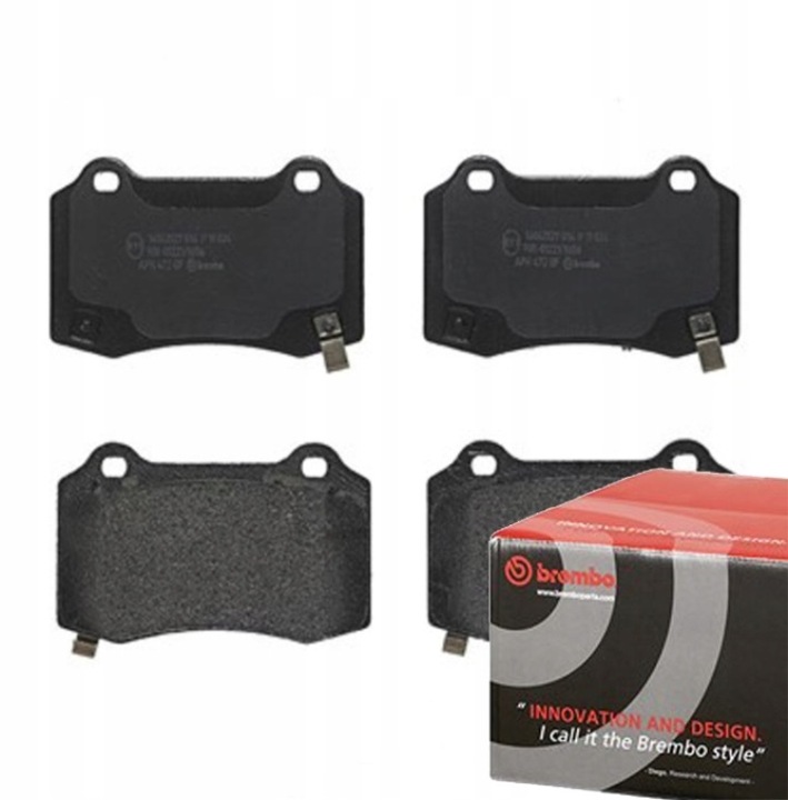 фото №1, Гальмівні колодки гальмівні зад do dodge challenger 6.4