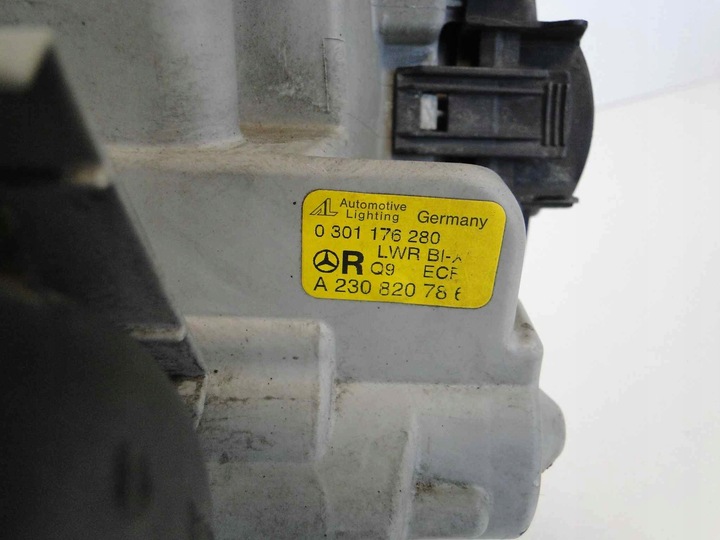 фото №12, Mercedes sl r230 230 лампа правая bi-xenon ксенон