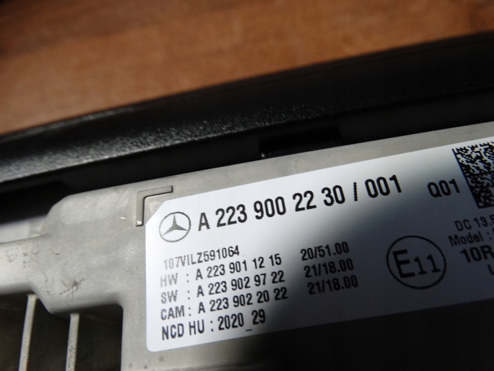 фото №6, Ідеальний спідометр  прилади lcd mercedes w223 1
