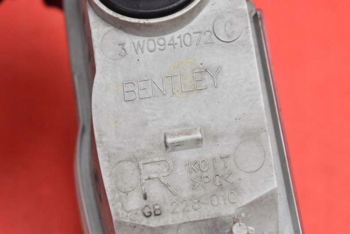фото №6, Фара левая зад задняя заднего хода 3w0941072 bentley continental 1 i gt 03-12