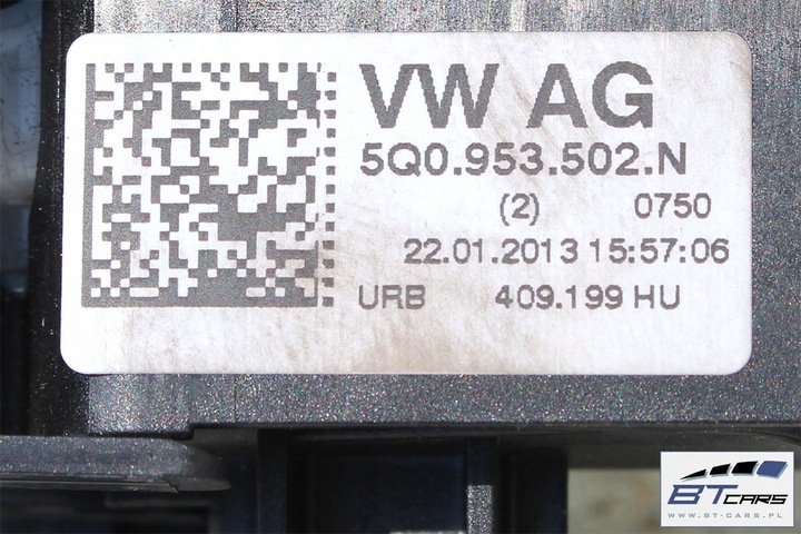 фото №7, Vw skoda підкермові важелі кермо 5q0953502n 5q0953521q 5q0 953 502 n 5q0 953 521
