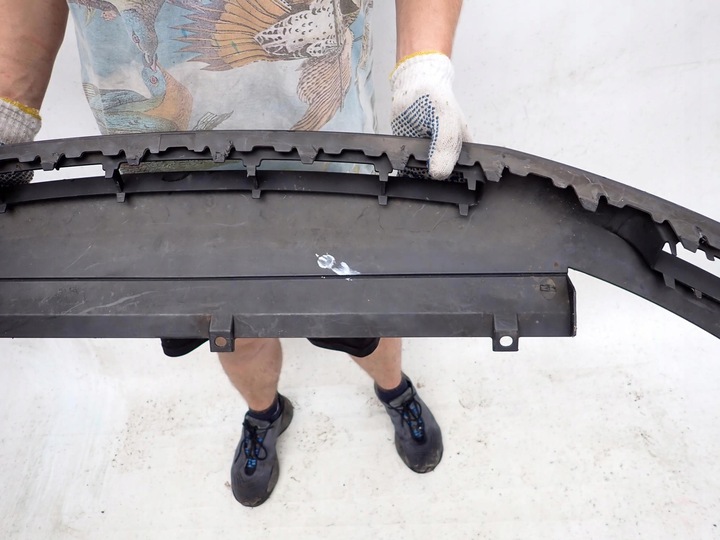 фото №10, Vw phaeton 02-10 dół накладка спойлер бампера перед