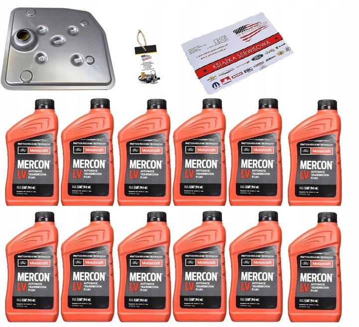 фото №3, Mercon lv 6l+filtr+ прокладка 6r80 mustang lincoln