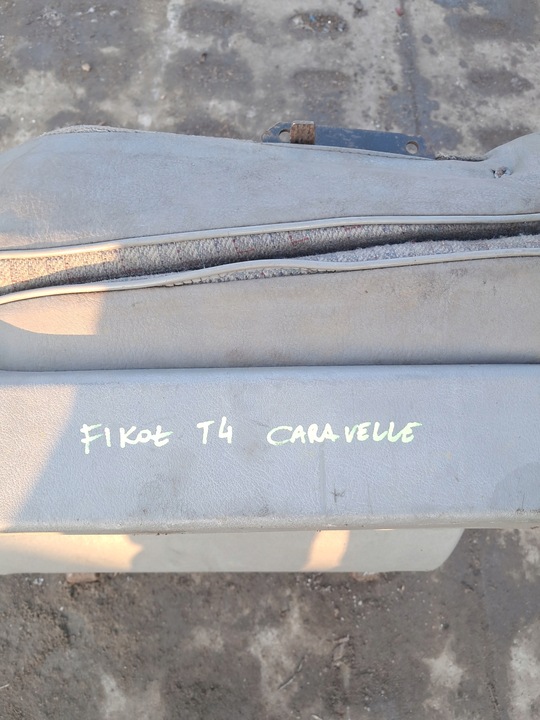 фото №9, Сиденье правые ii ряд fikoł koziołek t4 caravelle складной з защитными кожухами пластик