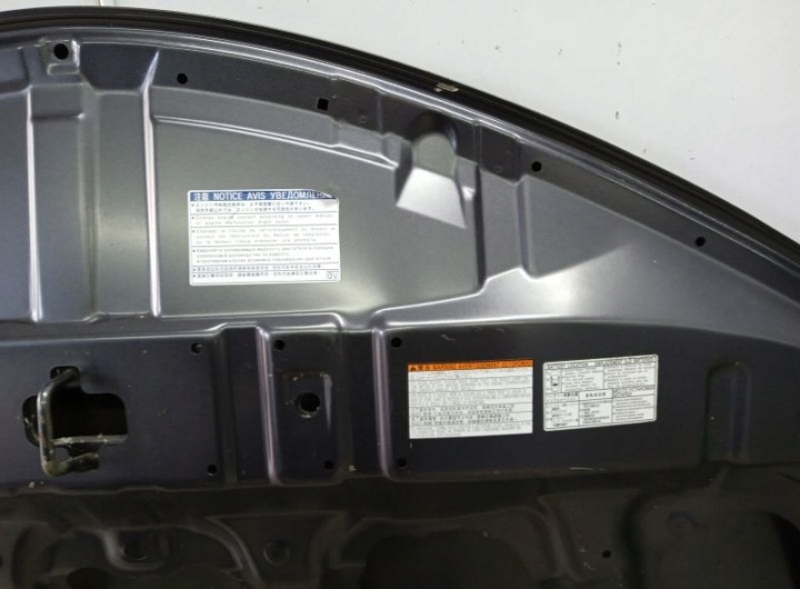 фото №11, Toyota rav4 13-18 капот крышка двигателя оригинал
