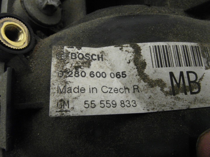 фото №11, Коллектор впускной opel corsa c 1.0 з 10 xep 0280600065 55559833