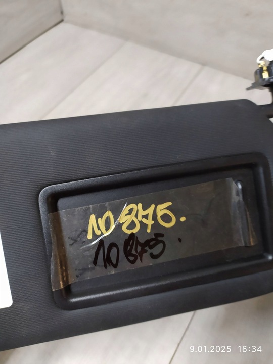 фото №5, 10875. cayenne купе солнцезащитный козырёк пассажир 9y3858834