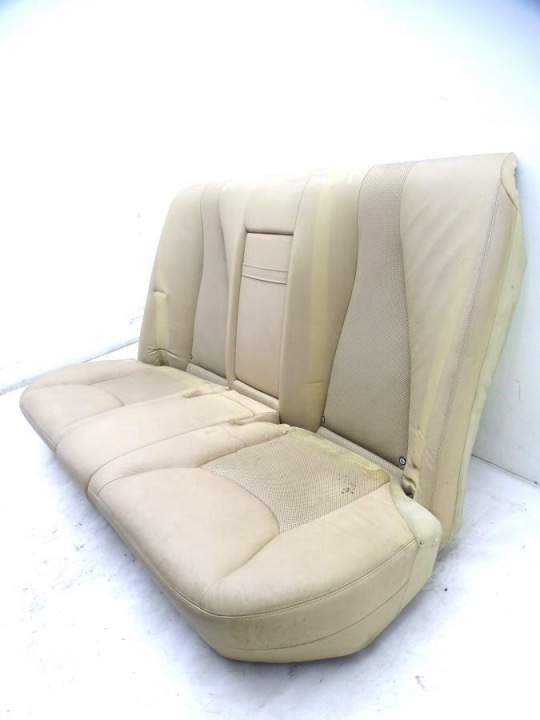 фото №6, Mercedes s-klasa w220 02-05 рестайлинг диван зад задняя кожа бардачок java