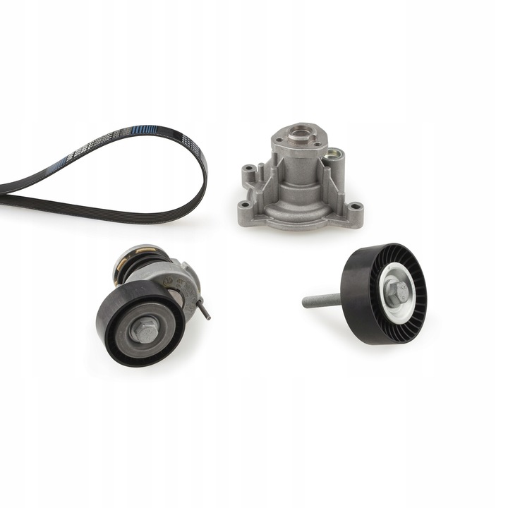 фото №1, Насос води + набір ремінь багатозубчастого audi a1 a3 seat altea altea xl leo