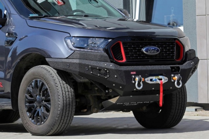 фото №8, Бампер передній сталевий ford ranger t7 / t8 2016-2022 more 4x4
