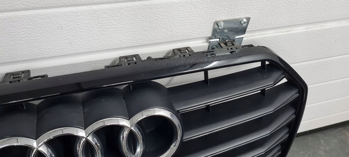 фото №12, A6 c7 4g рестайлінг решітка радіатора решітка бампера перед sline чорний pod pdc 4g0853651af