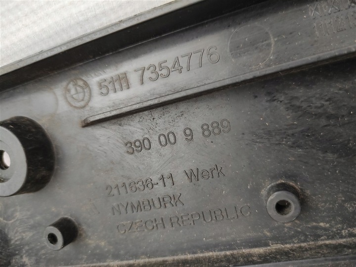 фото №7, Прокладка pod номерні знаки bmw x1 f48 po 15 51117354776