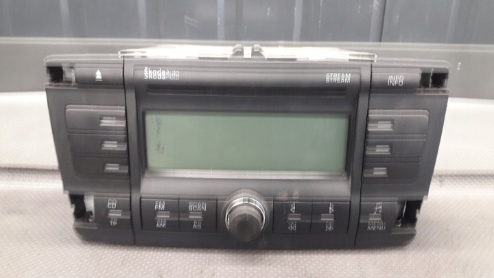 фото №1, 1z0035161b радіо cd skoda octavia ii