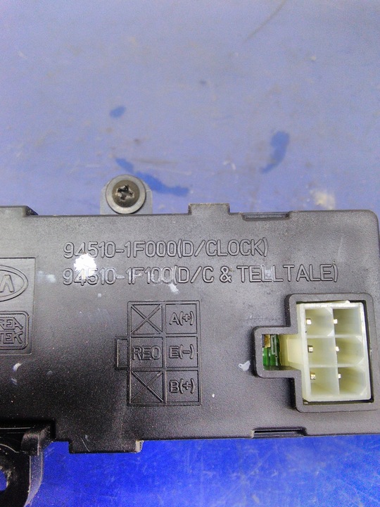 фото №6, Kia sportage ii дисплей часы аварийные 94510-1f000