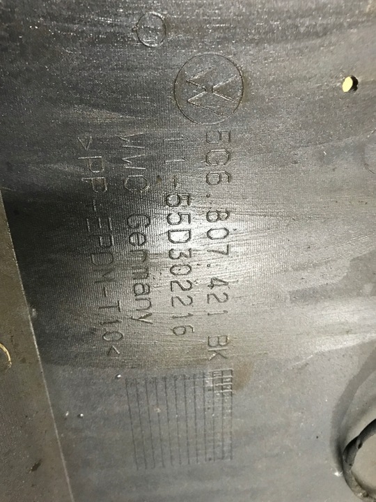 фото №16, Golf vii рестайлінг 5ge e-golf 7.5 бампер зад задній сірий lr7h